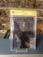 Robin #1. Cbcs Signature Series 9.8.  KRS Comics Exclusive Variant.  Signed... picture
