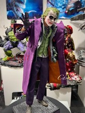 1/4 Heath Ledger Joker Resin Statue Rooted Hair Version 50cm Collectible Model picture