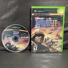 Conflict Desert Storm II 2 Back To Baghdad XBOX Game Original picture