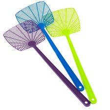 Chef Craft Fly Swatter Set, 18 Inch 3 Piece Set, Purple/Grey (free shpping) picture