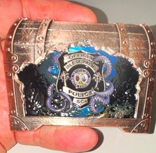 Isle of Palms PD, SC Treasure Chest Bronze challenge coin picture