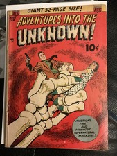 Adventures Into the Unknown #28 ACG 1952 picture