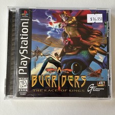 Playstation BugRiders: The Race of Kings - Complete Disk w/Manual PS1 *VERY GOOD picture
