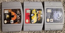 Nintendo 64 N64 Game Lot - Hexen, Beetle Adventure Racing, MK Sub-Zero picture