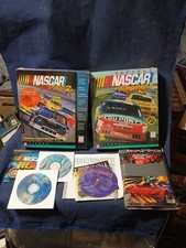 7 Various Racing PC CD ROMS,Sierra NASCAR 1 &2,Mega Race,Full Throttle, 1 Sealed picture