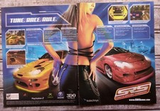 SRS: Street Racing Syndicate PS2 Xbox GC 2004 Print Ad/Poster Official Promo Art picture