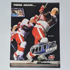 NHL Hitz Pro PlayStation 2 PS2 Authentic Magazine Ad picture