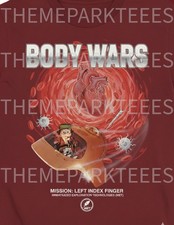 DISNEY EPCOT CENTER BODY WARS CUSTOM/FAN MADE T-SHIRT picture