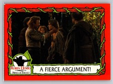 1991 Robin Hood Prince of Thieves #26 A Fierce Argument Trading Card Movie picture