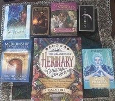 7 Authentic Tarot & Oracle Deck Lot – Romance Angels + Signed Rowin Code & more  picture