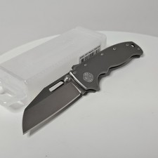 Demko Knives AD20.5 20CV Gray Titanium Shark Foot Manual picture