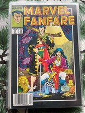 Marvel Comics Marvel Fanfare #43-55, 1989-91  F-VF picture