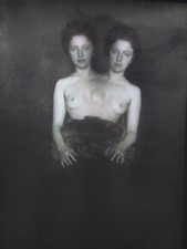 VINTAGE - NEGATIVE - Siamese twins - CIRCUS SHOW - HORROR - FREAK picture