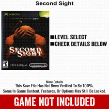 Second Sight 100% Unlocked All Items Xbox USB Save File picture