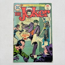 The Joker #1 DC Comics 1975 First Solo Series Batman Riddler Two-Face Key picture