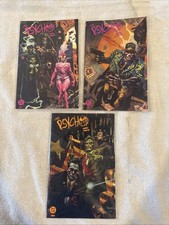 The Psycho #1-3 Complete Series Comic Lot DC Comics 1991 Brereton Hudnall picture