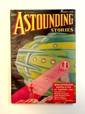 Astounding Stories Pulp Jan 1938 Vol. 20 #5 VG- 3.5 picture