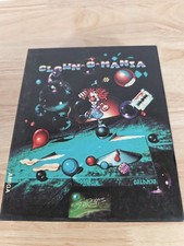 Clown-O-Mania Amiga, 1989 Starbyte Software Big Box Cmplt w/ Manual & Disc READ picture