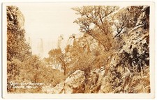 real photo Dam Near Nacozari Sonora Mexico antique postcard RPPC picture