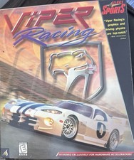 Viper Racing PC Game 1998 Sierra Sports Big Box Windows 95 Dodge Viper GTS-R picture