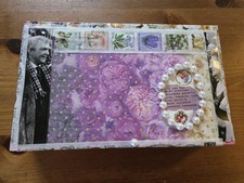 Handmade IT'S A WONDERFUL LIFE Decorated Cigar Box OOAK picture