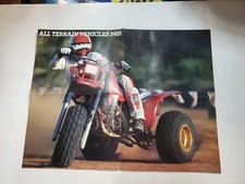 NOS/Original 1985 Honda All Terrain Vehicle/ATC Brochure/Poster ATC250R Odyssey  picture