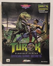 Turok Dinosaur Hunter Guide Strategy Book Nintendo 64 Good Condition Authentic picture