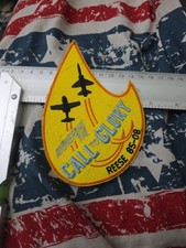 Answering The Call To Glory Reese Air Force Base 85-08 Patch picture