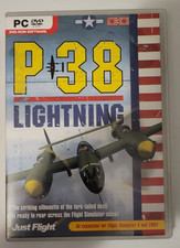 P38 Lightning PC DVD-ROM Factory Sealed Expansion for Flight Simulator X & 2004  picture