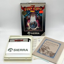 Kings Quest III To Heir is Human IBM Big Box PC Floppy Disks w/ Inserts Untested picture