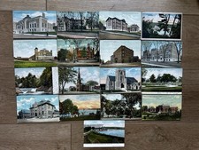 Antique 1900s - 1910s Bangor Maine Vintage Postcards Mixed Lot of 17 picture