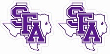 StickerTalk Officially Licensed SFA Stephen F. Austin Vinyl Sticker picture