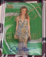 2026 Skybox Metal Universe Alicia Silverstone Star Emerald Auto /25 #S-17  picture
