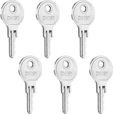 6 Pcs CH751 Key,  Universal CH751 Replacement Keys, RV Keys for RV Camper picture