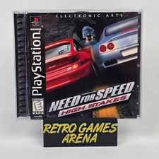 Need for Speed: High Stakes (PlayStation 1 PS1) Black Label CIB COMPLETE picture