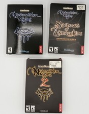 NEVERWINTER 3 GAME LOT (PC) — NEVERWINTER NIGHTS / SHADOWS OF UNDRENTIDE /NWN 2 picture