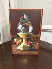 Lenox Winter Greetings Bird Bath Musical Snow Globe For The Holidays Collection  picture