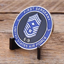 Air Force First Sergeant E9 Challenge Coin picture