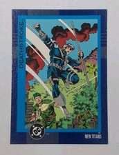 DC Cosmic Teams DEATHSTROKE Prototype Promo Card #60 Skybox 1993 NM-MT  picture