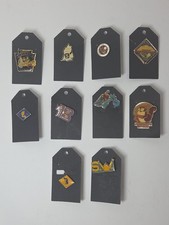 Vintage Michigan Little League Baseball Trading Pins Lot of 10 Enamel 89-91 picture