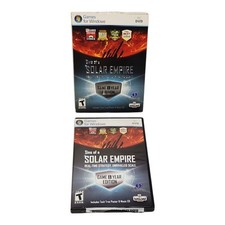 Sins of a Solar Empire: Game of the Year Edition (PC, 2009) With Manuals 2 Discs picture