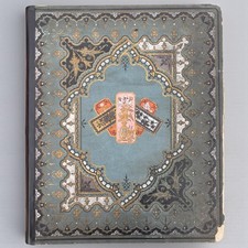 Antique Newspaper Scrapbook President James Garfield Assassination Politics Book picture