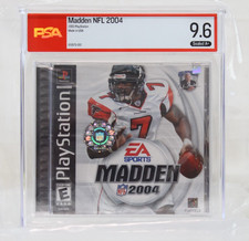Madden NFL 2004 Playstation PS1 Michael Vick Graded Sealed A+ Video Game PSA 9.6 picture