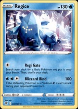 Pokemon - Regice #037/189 - SWSH10: Astral Radiance Rare picture