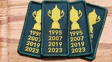 Set of 3 x Springboks Rugby World Cup Winners Badge picture