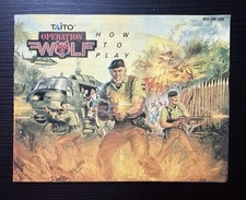 Operation Wolf MANUAL ONLY (Nintendo, NES 1989) Combine Shipping on Multiple picture