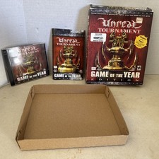 Unreal Tournament: Game of the Year, 2000, Big Box, With game & manual picture