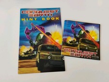 Conquest Earth PC 1997 Hint Book And Game Manual picture