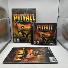 Pitfall The Lost Expedition PC CDROM 2 Disc Complete Manual Reg Card Excellent picture