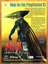 2000 MDK 2: Armageddon PS2 Dreamcast Print Ad/Poster BIOWARE Video Game Art Rare picture